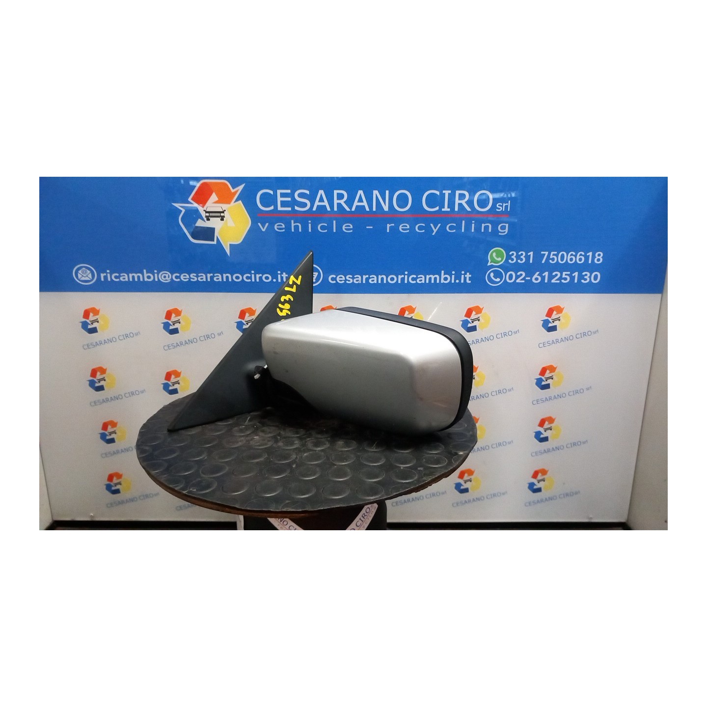 RETROVISORE EST. REGOLAZ. ELETTR. TERMICO SX. 036 BMW SERIE 3 (E46) (09/01-09/05) 204D4 51168245125