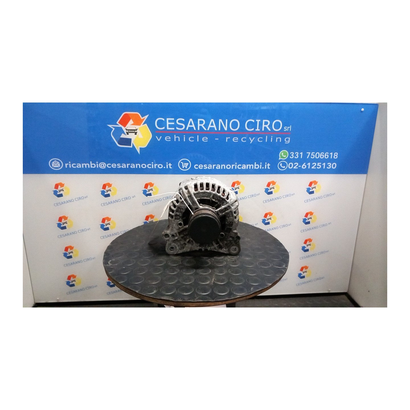 ALTERNATORE 120A ROTAZIONE BOSCH 054 VOLKSWAGEN POLO (9N) (04/05-) BNM 038903018QX