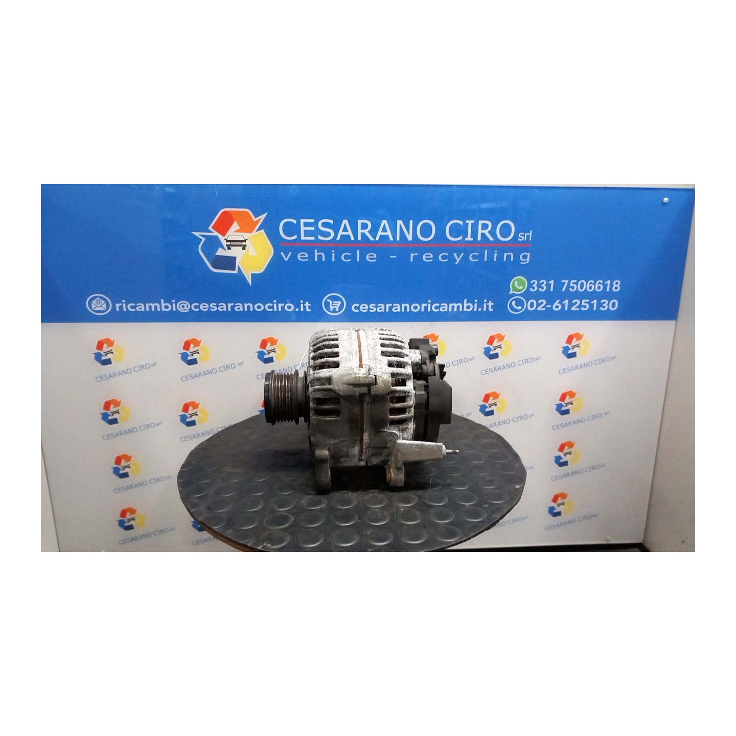 ALTERNATORE 120A ROTAZIONE BOSCH 054 VOLKSWAGEN POLO (9N) (04/05-) BNM 038903018QX