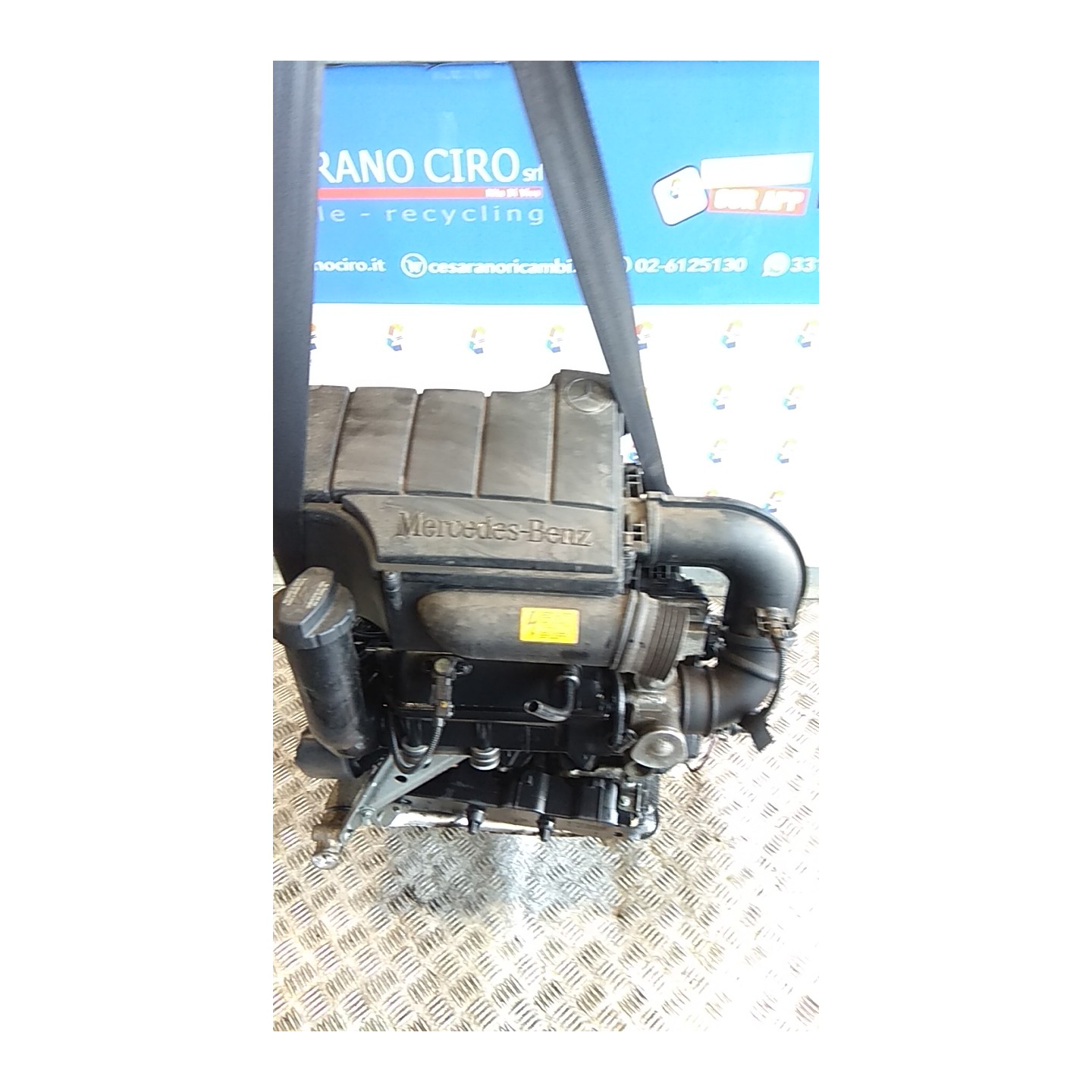 MOTORE COMPL. 13-09-01 087 MERCEDES-BENZ CLASSE A (W168) (03/01-06/04) 668942 A6680108700