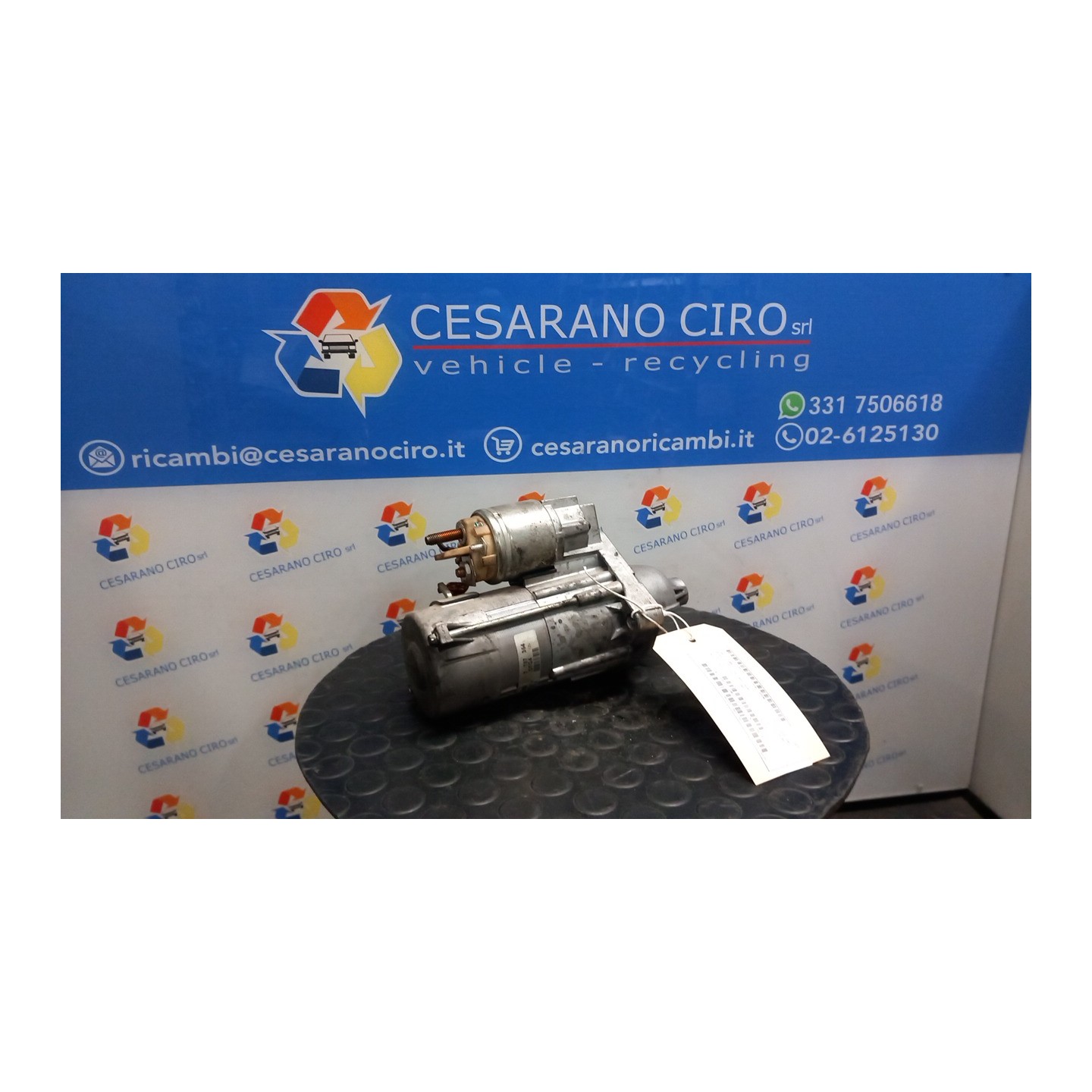 MOTORINO AVVIAMENTO ROTAZ.1.4 KW 096 BMW SERIE 3 (E46) (09/01-09/05) 204D4 12412354709