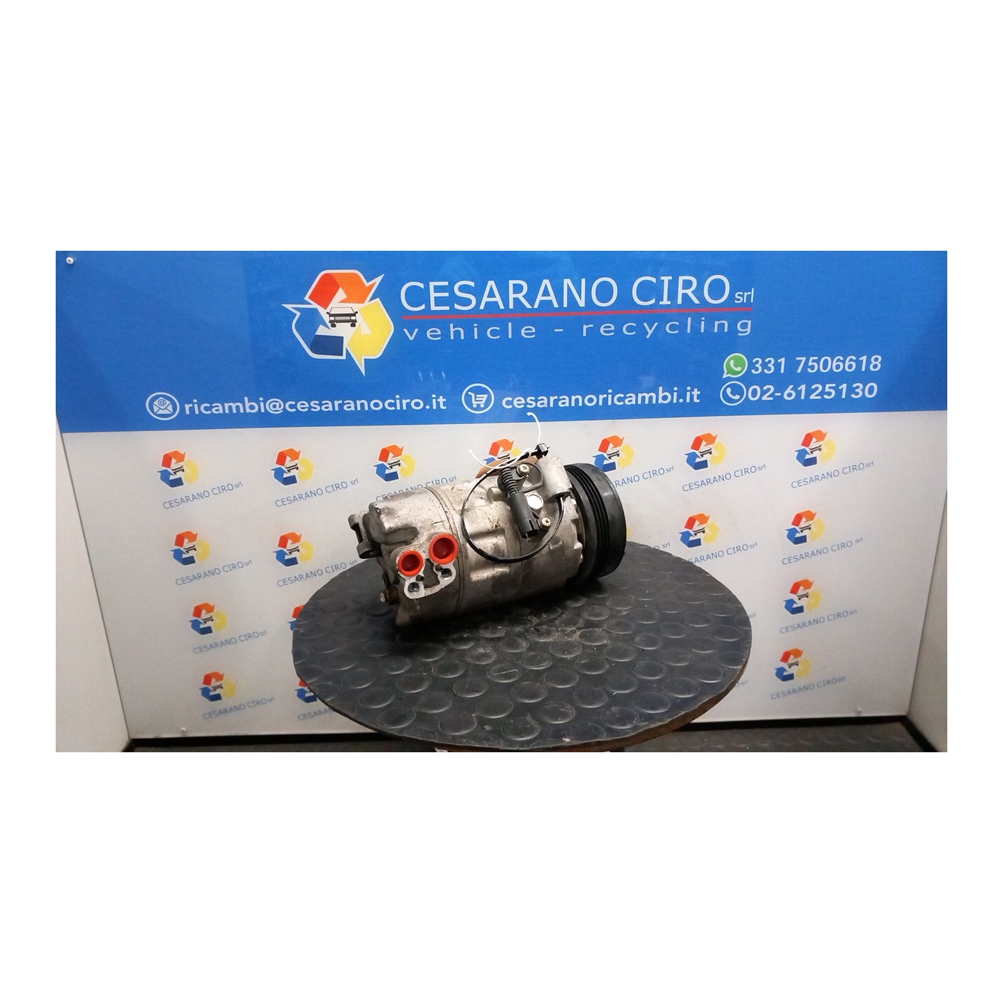 COMPRESSORE A/C 097 BMW SERIE 3 (E46) (09/01-09/05) 204D4 64529145353