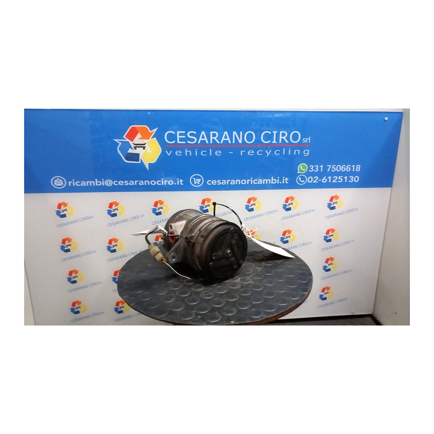 COMPRESSORE A/C 098 CHEVROLET (DAEWOO) MATIZ (M200) (04/05-12/10) B10S1 96406680
