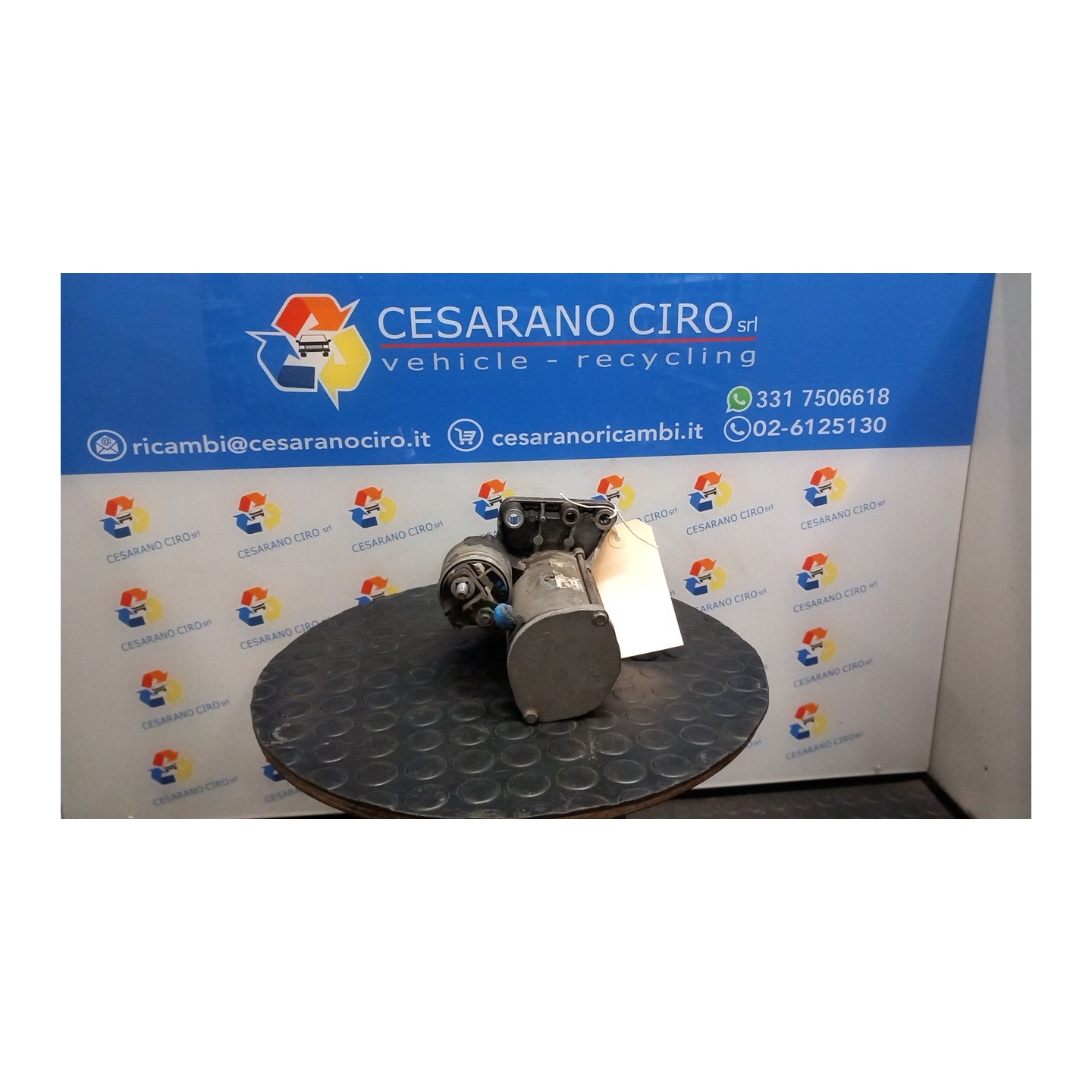 MOTORINO AVVIAMENTO CLASSE 5 112 PEUGEOT PARTNER TEPEE (B9) (02/12-10/1 9H06 5802Z8