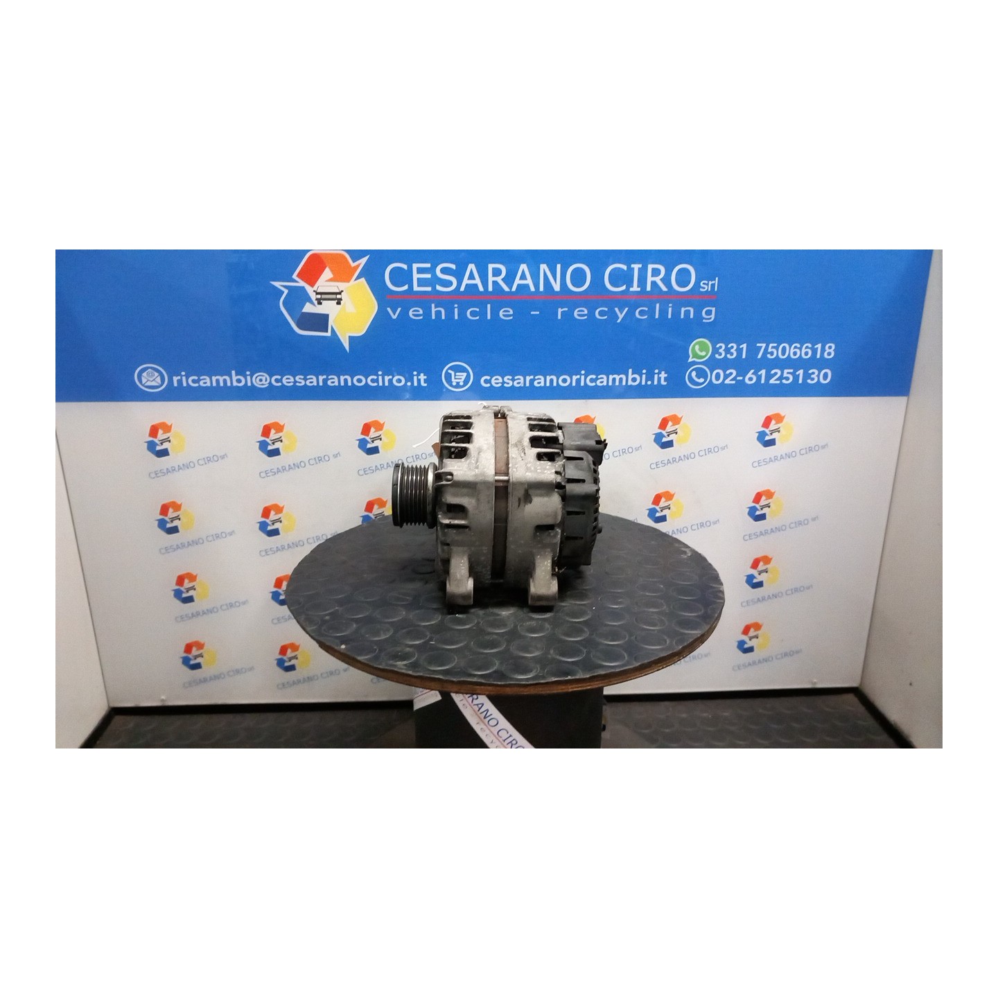 ALTERNATORE CLASSE 18 113 PEUGEOT PARTNER TEPEE (B9) (02/12-10/1 9H06 9803750980