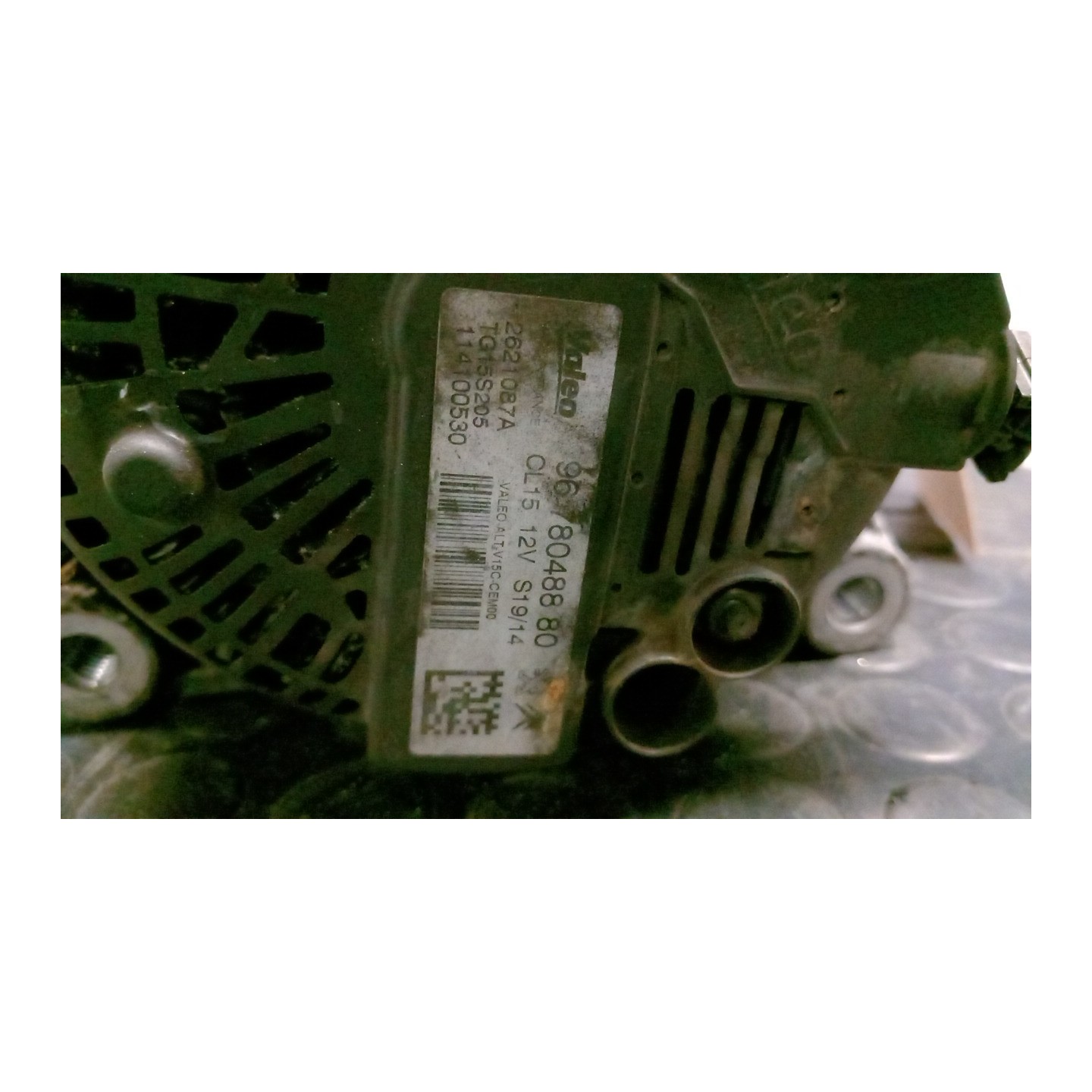 ALTERNATORE CLASSE 18 113 PEUGEOT PARTNER TEPEE (B9) (02/12-10/1 9H06 9803750980