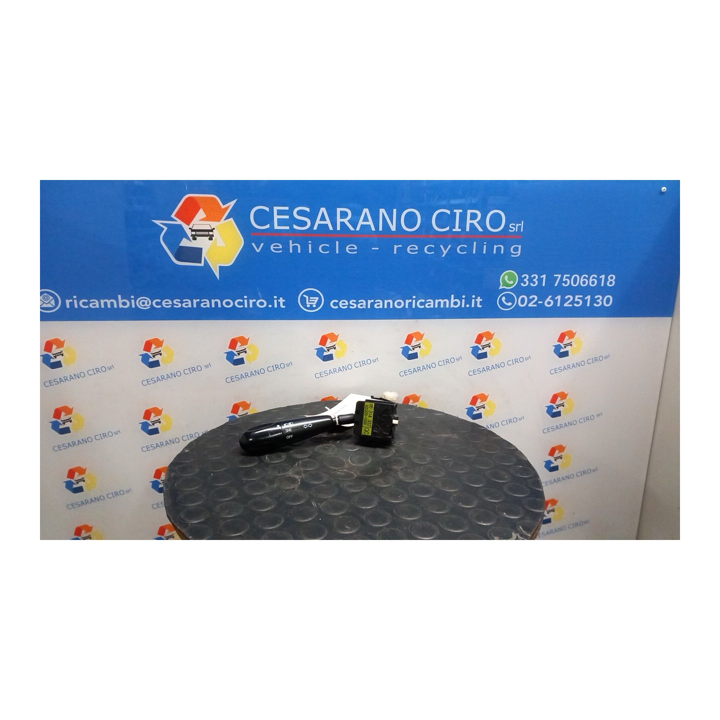 BLOCCO COMANDO VOLANTE LUCI 125 CHEVROLET (DAEWOO) MATIZ (M100) (12/00-02/06) F8CV 96242526