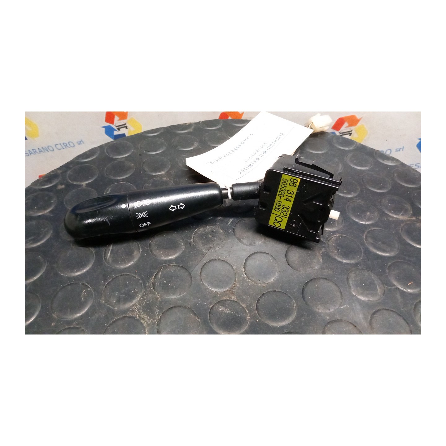 BLOCCO COMANDO VOLANTE LUCI 125 CHEVROLET (DAEWOO) MATIZ (M100) (12/00-02/06) F8CV 96242526