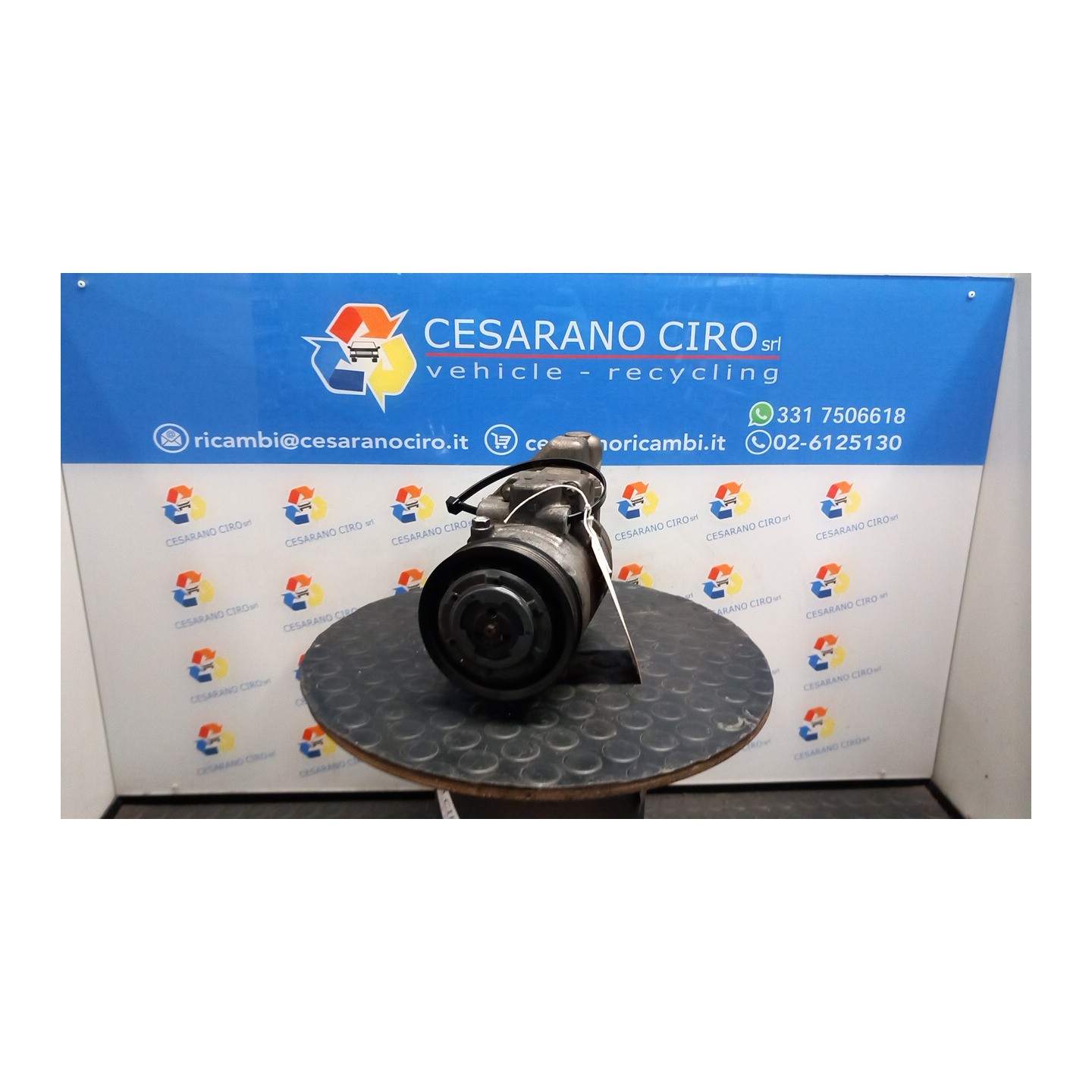 COMPRESSORE A/C T. J882639 131 MERCEDES-BENZ CLASSE A (W168) (03/01-06/04) 668942 A0002307911