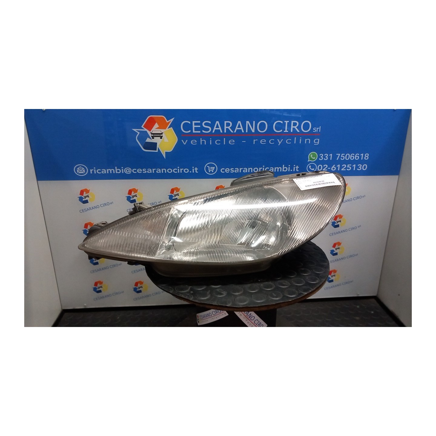 PROIETTORE SX. 051 PEUGEOT 206 (09/98-06/09) KFX 6204S7