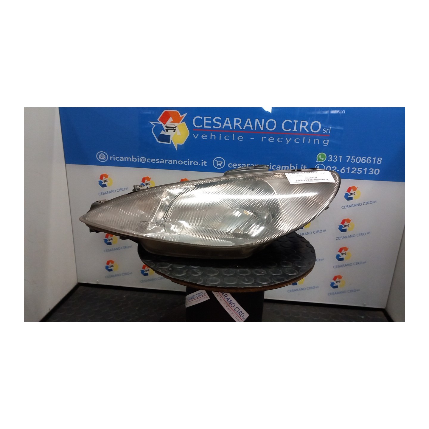 PROIETTORE SX. 051 PEUGEOT 206 (09/98-06/09) KFX 6204S7