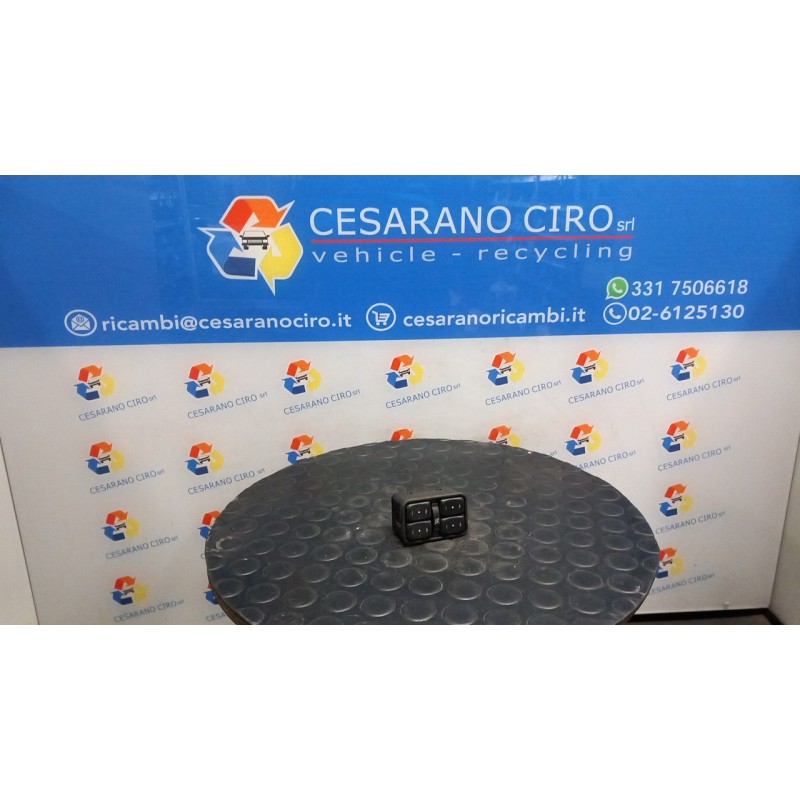 BLOCCO COMANDI ALZACRISTALLI C/CRISTALLI ELETTRICI POST 107 OPEL MERIVA (X03) (03/03-12/10) Z16XEP 24411031