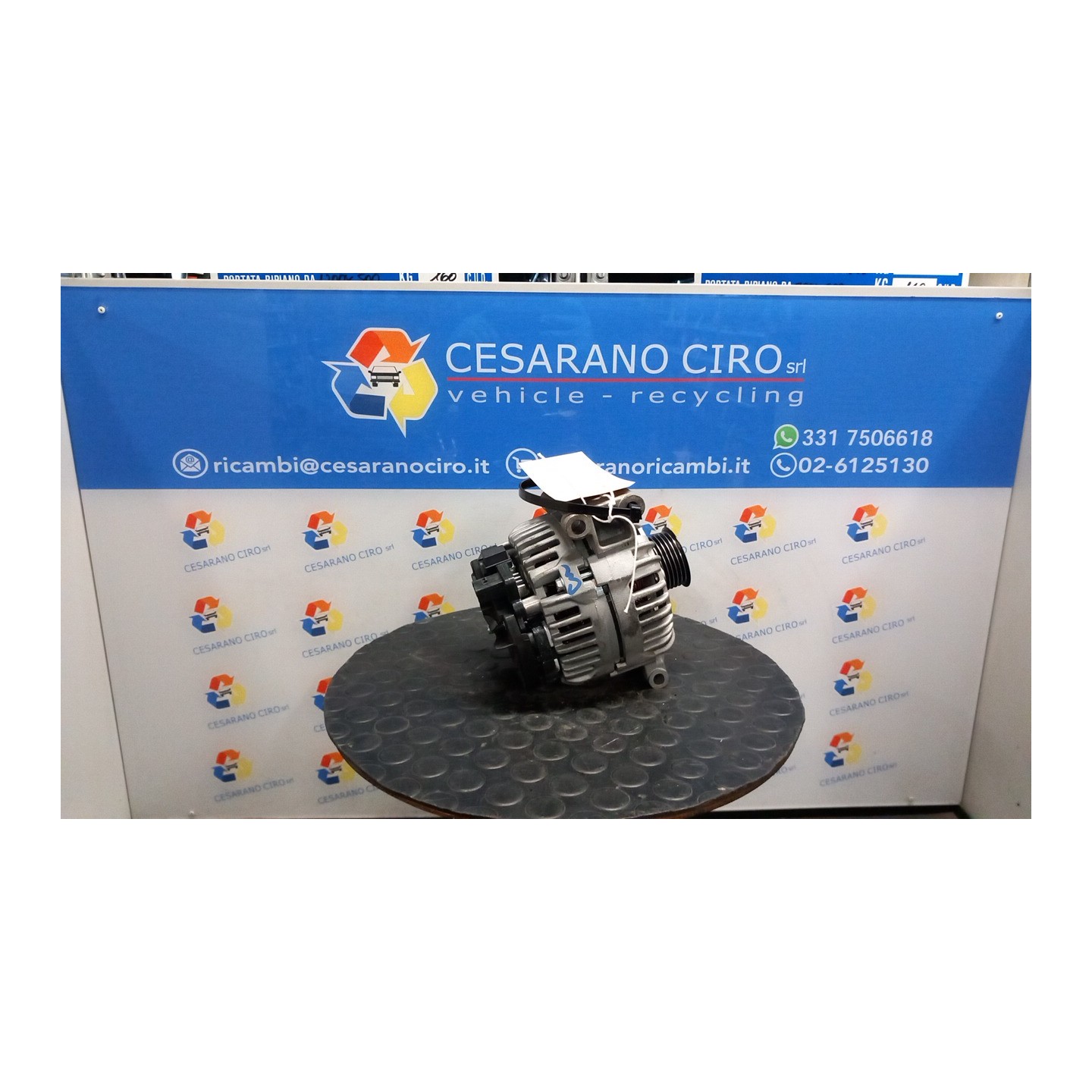 ALTERNATORE ROTAZIONE 110A 001 MINI MINI (R50/R53) (07/01-07/06) W10B16A 12317550997