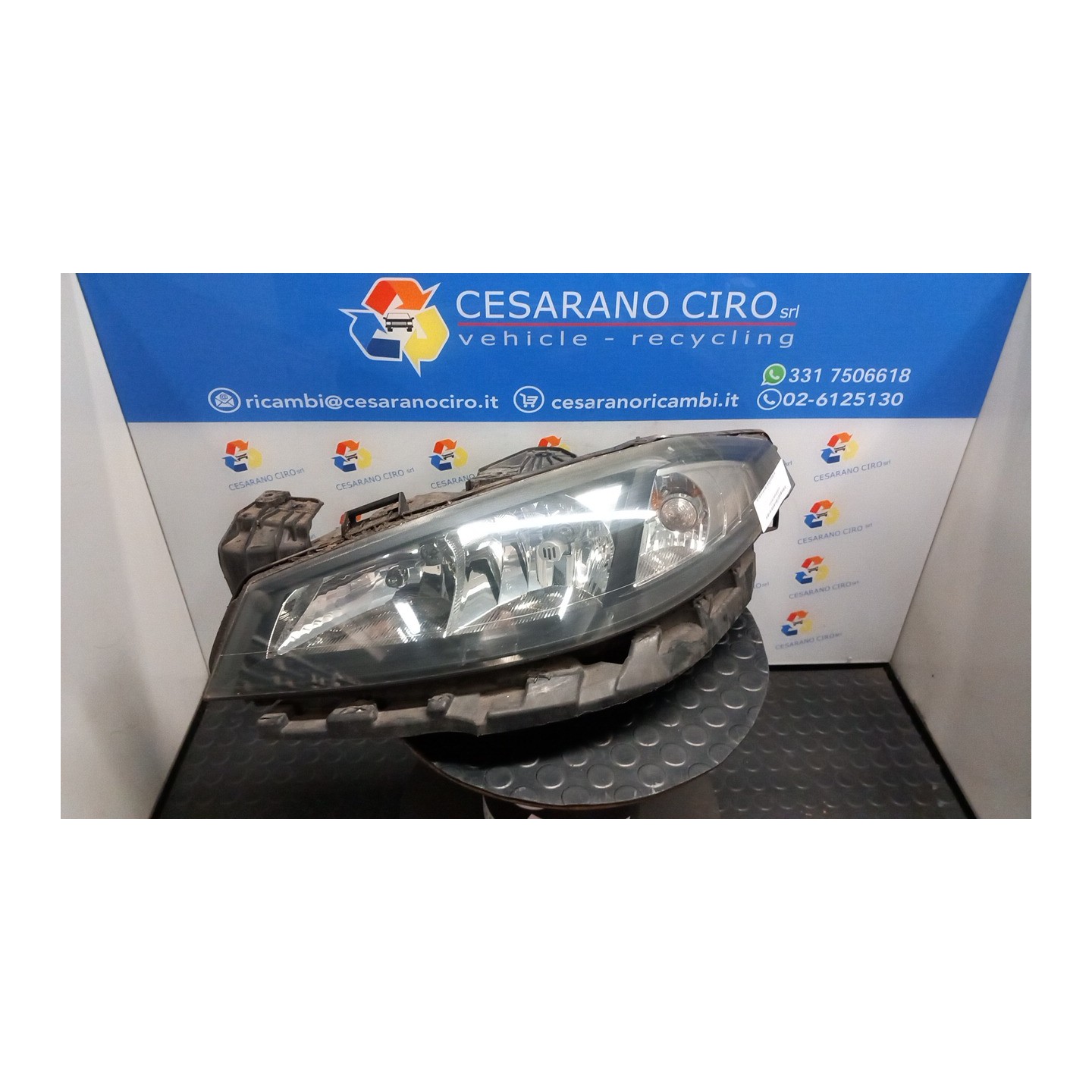 PROIETTORE SX. 006 RENAULT LAGUNA 2A SERIE (03/05-09/07) F9Q17 7701061669