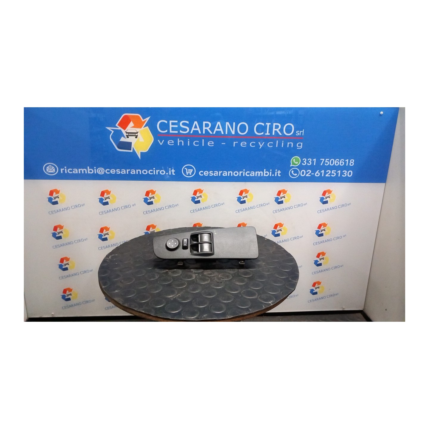 BLOCCO COMANDI ALZACRISTALLI E RETROVISORI EST. 007 FIAT BRAVO (3Y) (12/09-) 192B2000 735441807