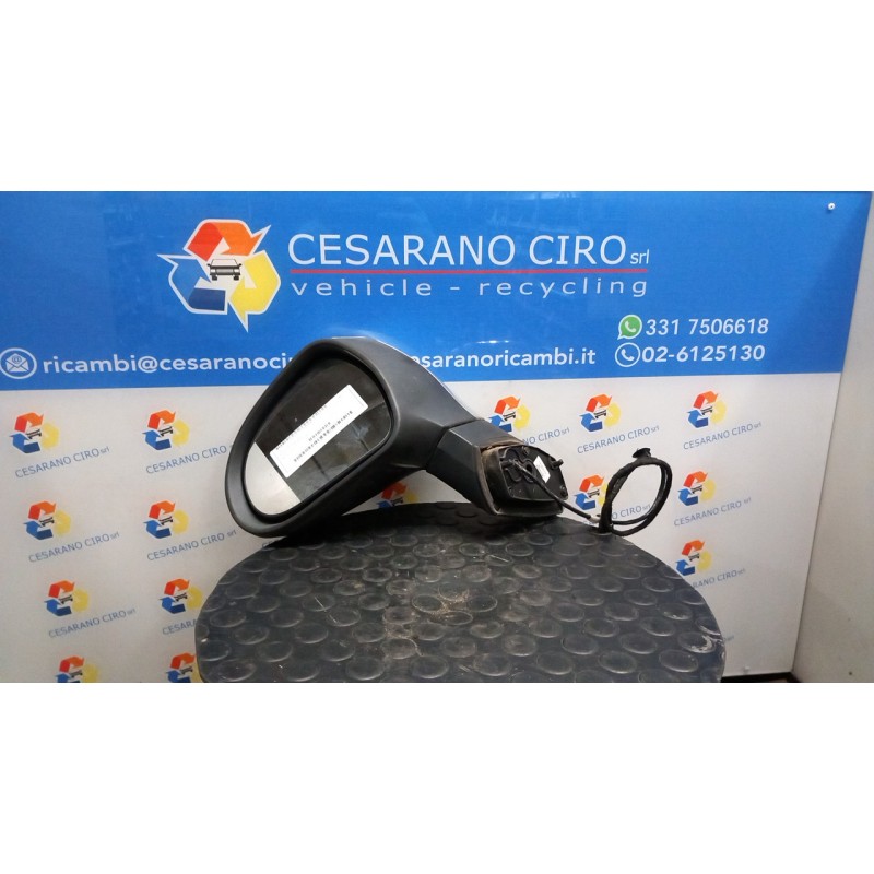 RETROVISORE EST. REGOLAZ. ELETTR. RIPIEGHEVOLE SX. 017 PEUGEOT 207 (04/06-06/09) KFU 8149ZJ