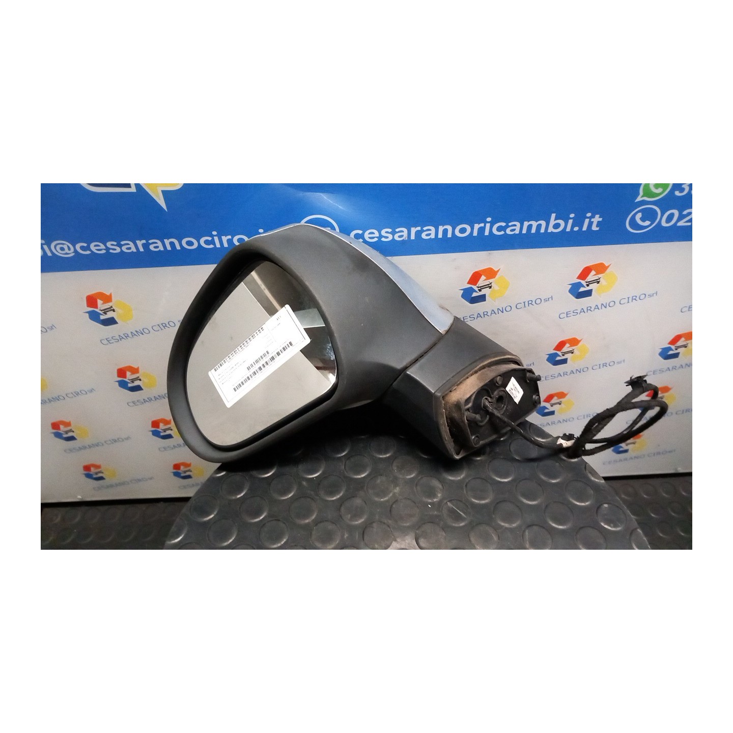 RETROVISORE EST. REGOLAZ. ELETTR. RIPIEGHEVOLE SX. 017 PEUGEOT 207 (04/06-06/09) KFU 8149ZJ