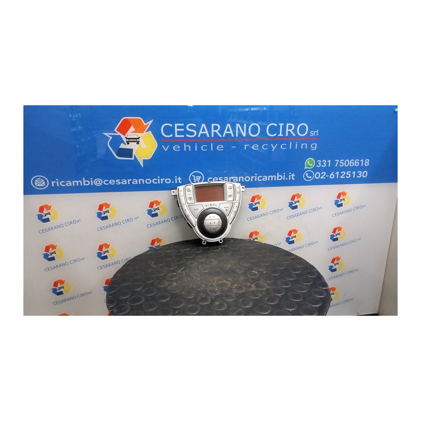 BLOCCO COMANDO CLIMATIZZAZIONE 030 LANCIA PHEDRA (TC) (06/02-01/11) 4HS 1400918869