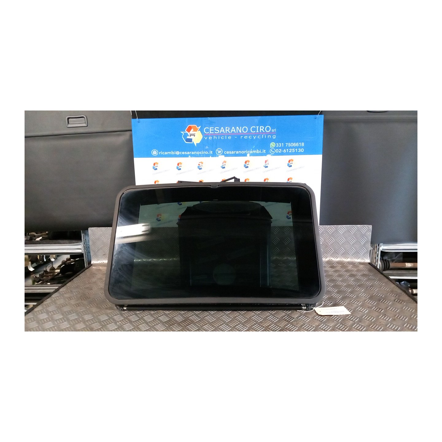 CRISTALLO TETTO APRIBILE C/TELAIO MONTAGGIO CAN CAN 039 CITROEN C8 (08/02-) RH02 8401LK