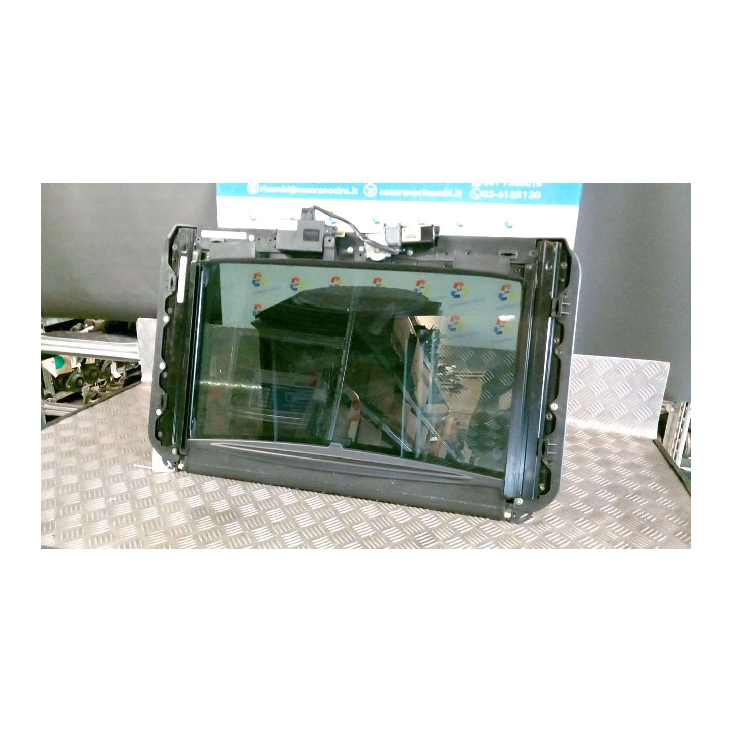 CRISTALLO TETTO APRIBILE C/TELAIO MONTAGGIO CAN CAN 039 CITROEN C8 (08/02-) RH02 8401LK