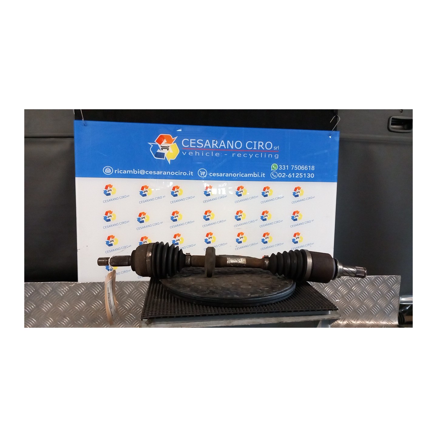 SEMIALBERO ANT. COMPL. SX. 054 RENAULT TWINGO 2A SERIE (12/11-) K9KP8 8201055632