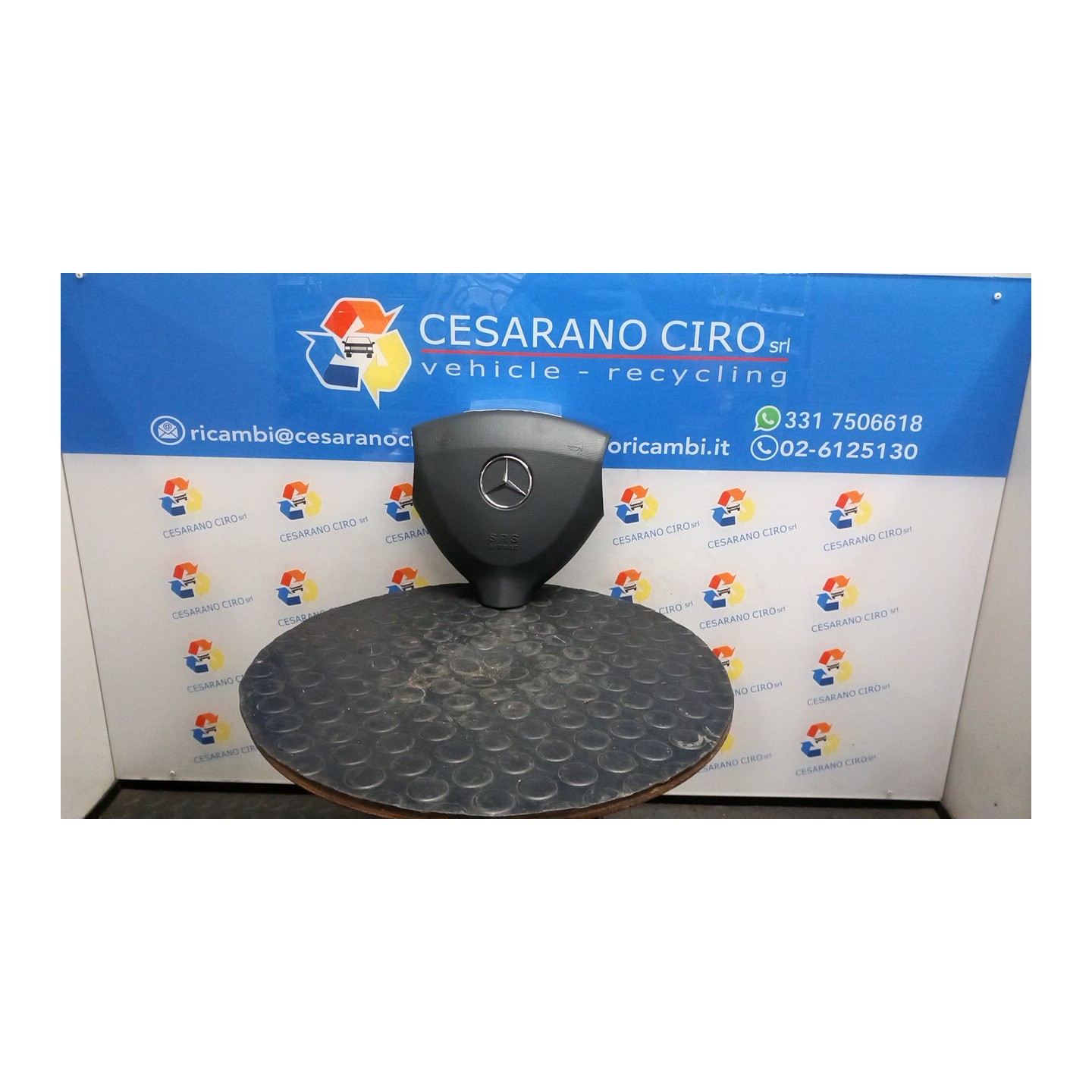 DISPOSITIVO AIRBAG LATO GUIDA 004 MERCEDES-BENZ CLASSE A (W/C169) (07/04-04/13 266920 A16986001029116