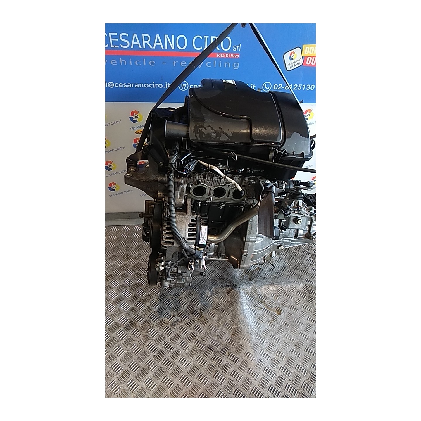 MOTORE SEMICOMPL. 016 TOYOTA AYGO 1A SERIE (04/05-10/14) 1KRFE 190000Q060