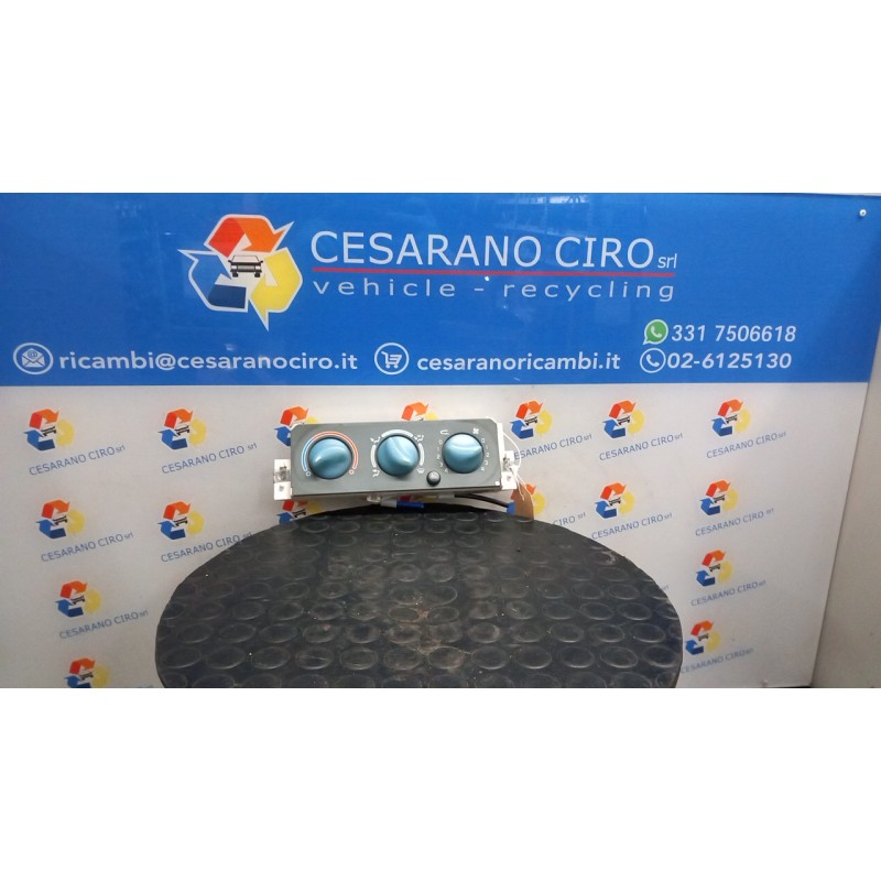 BLOCCO COMANDO CLIMATIZZAZIONE -09/02,E1 018 RENAULT TWINGO 1A SERIE (08/98-09/07) D7FF7 7701054311