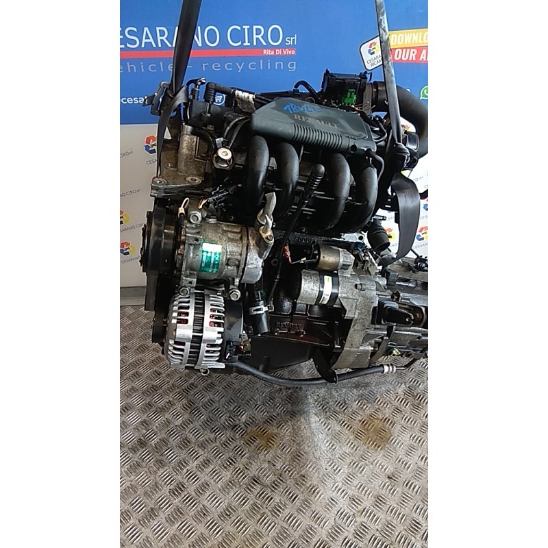 MOTORE SEMICOMPL. 030 RENAULT CLIO 2A SERIE (04/98-04/01) D7FD7 7701471478