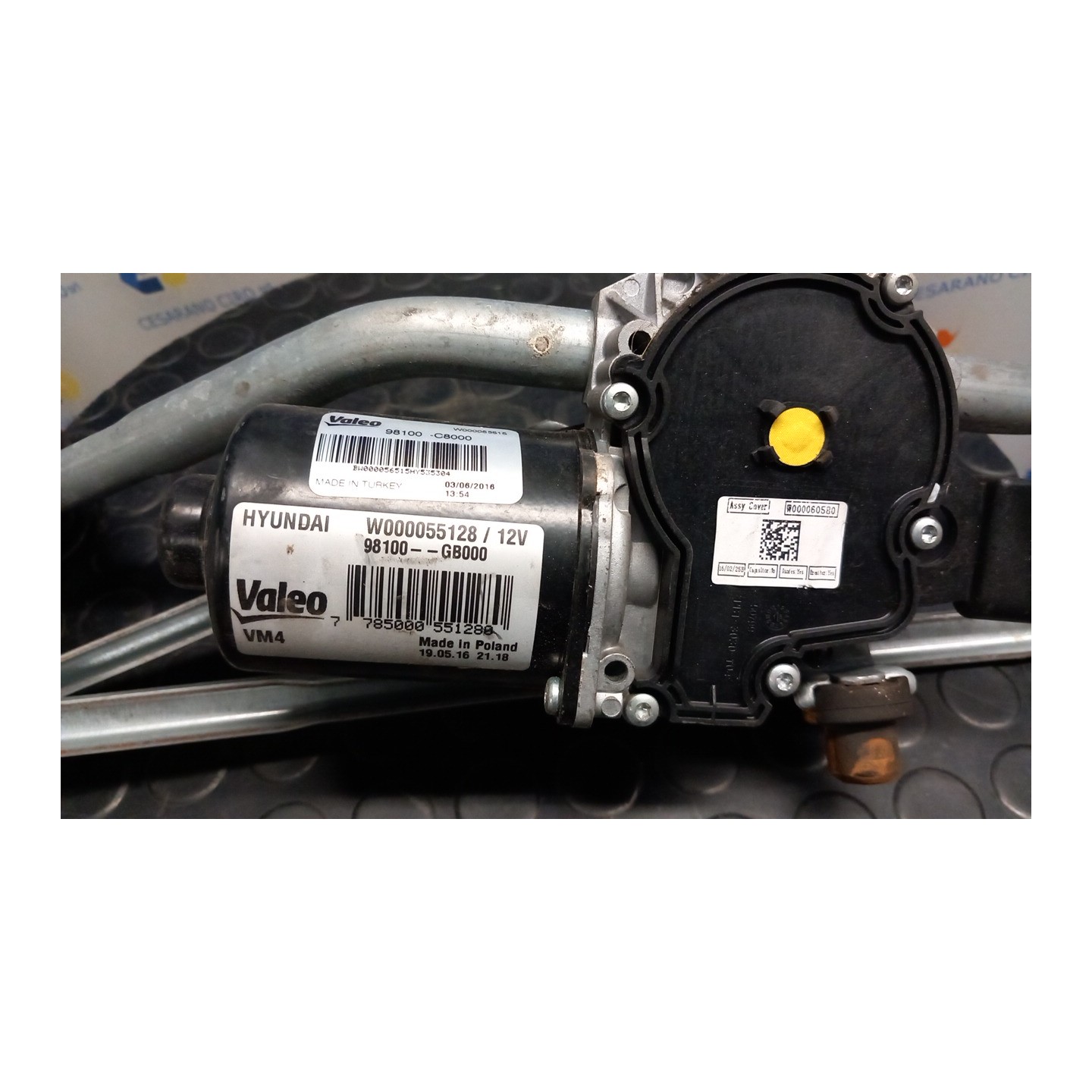 MECCANISMO TERGIPARABREZZA 032 HYUNDAI I20 (11/14-) D3FA 98120C8000