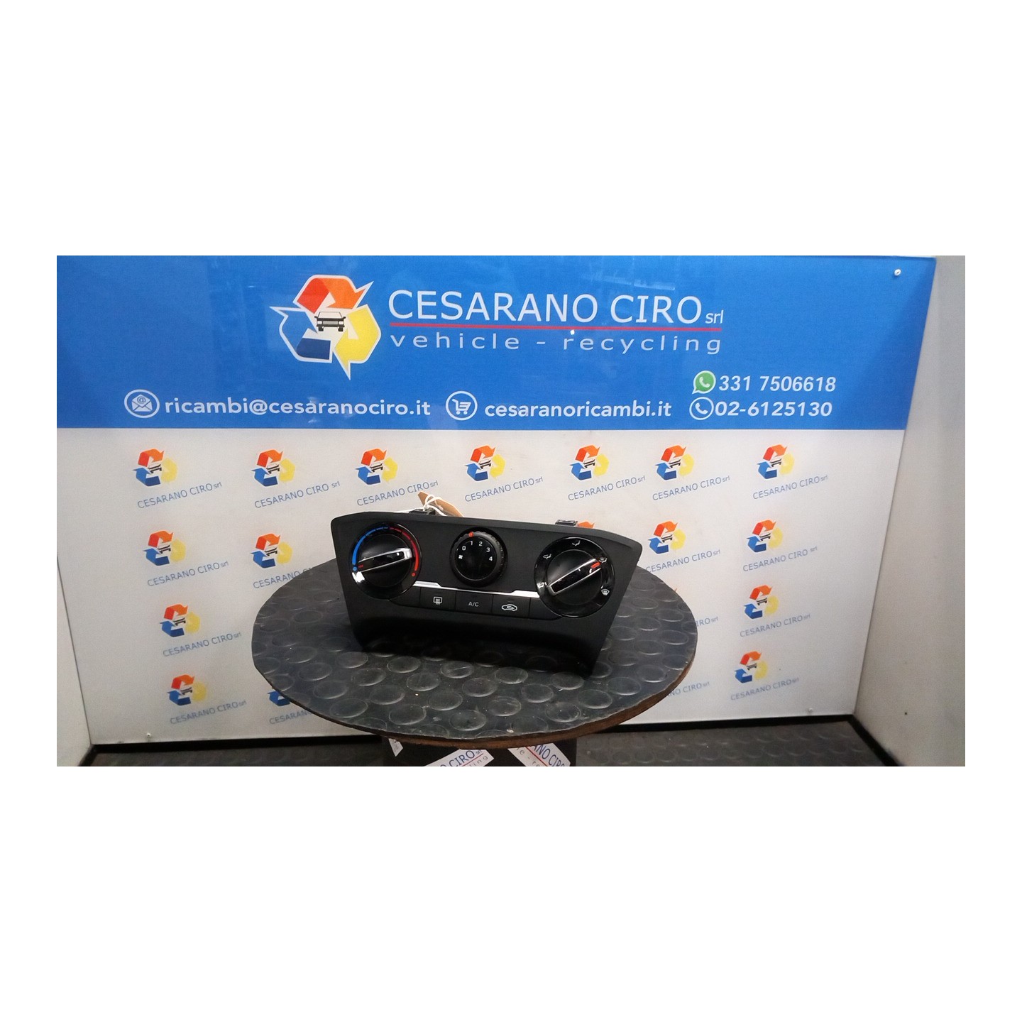 BLOCCO COMANDO CLIMATIZZAZIONE C/A/C 041 HYUNDAI I20 (11/14-) D3FA 97250C8010SDH