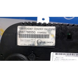 QUADRO PORTASTRUMENTI 050 FIAT PANDA (33) (12/11-04/17) 312A2000 51988483
