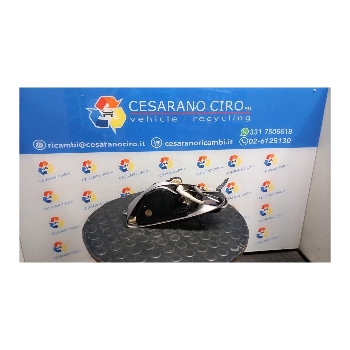 CINTURA DI SICUREZZA ANT. DX. 061 NISSAN MICRA (K12E) (11/02-05/06) CR12 86884AY310