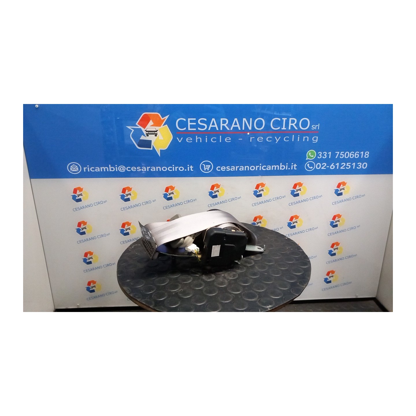 CINTURA DI SICUREZZA ANT. DX. 061 NISSAN MICRA (K12E) (11/02-05/06) CR12 86884AY310