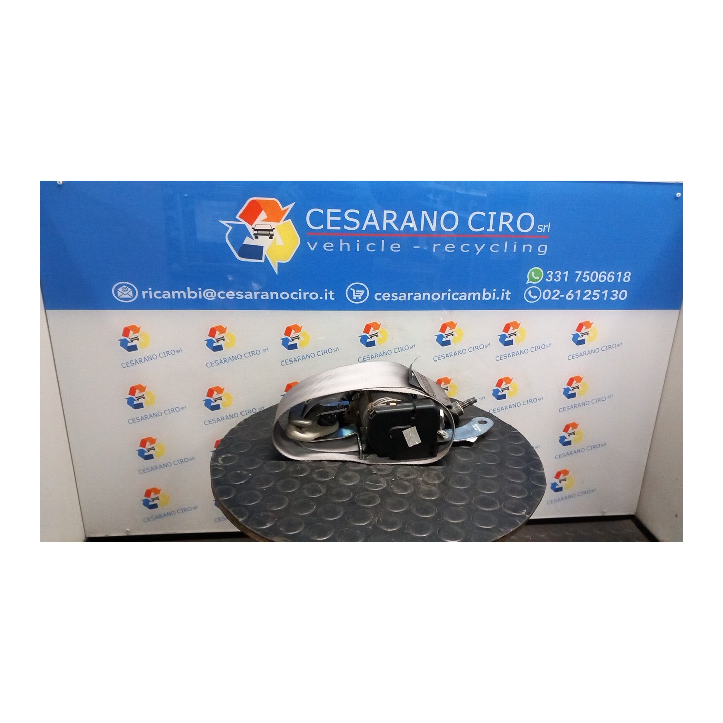 CINTURA DI SICUREZZA ANT. SX. 062 NISSAN MICRA (K12E) (11/02-05/06) CR12 86884AY310