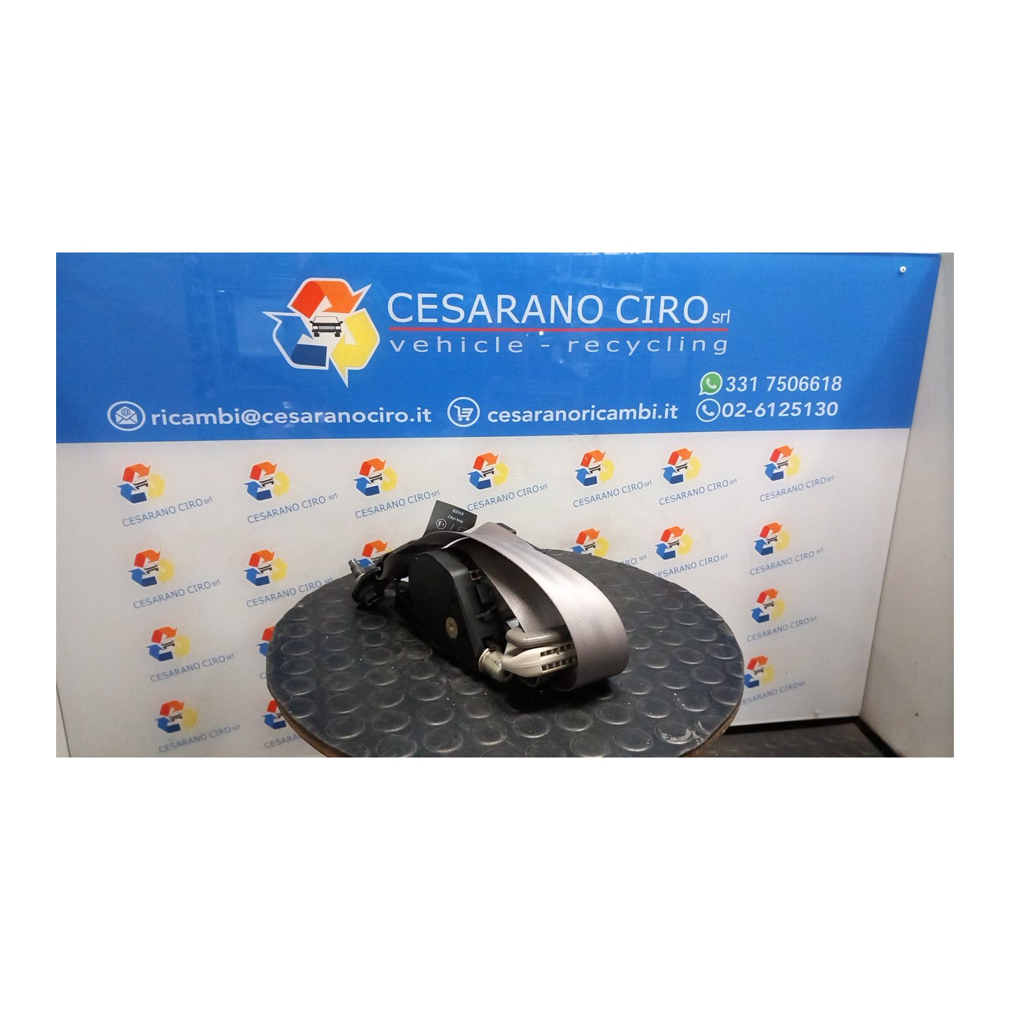 CINTURA DI SICUREZZA ANT. SX. 062 NISSAN MICRA (K12E) (11/02-05/06) CR12 86884AY310