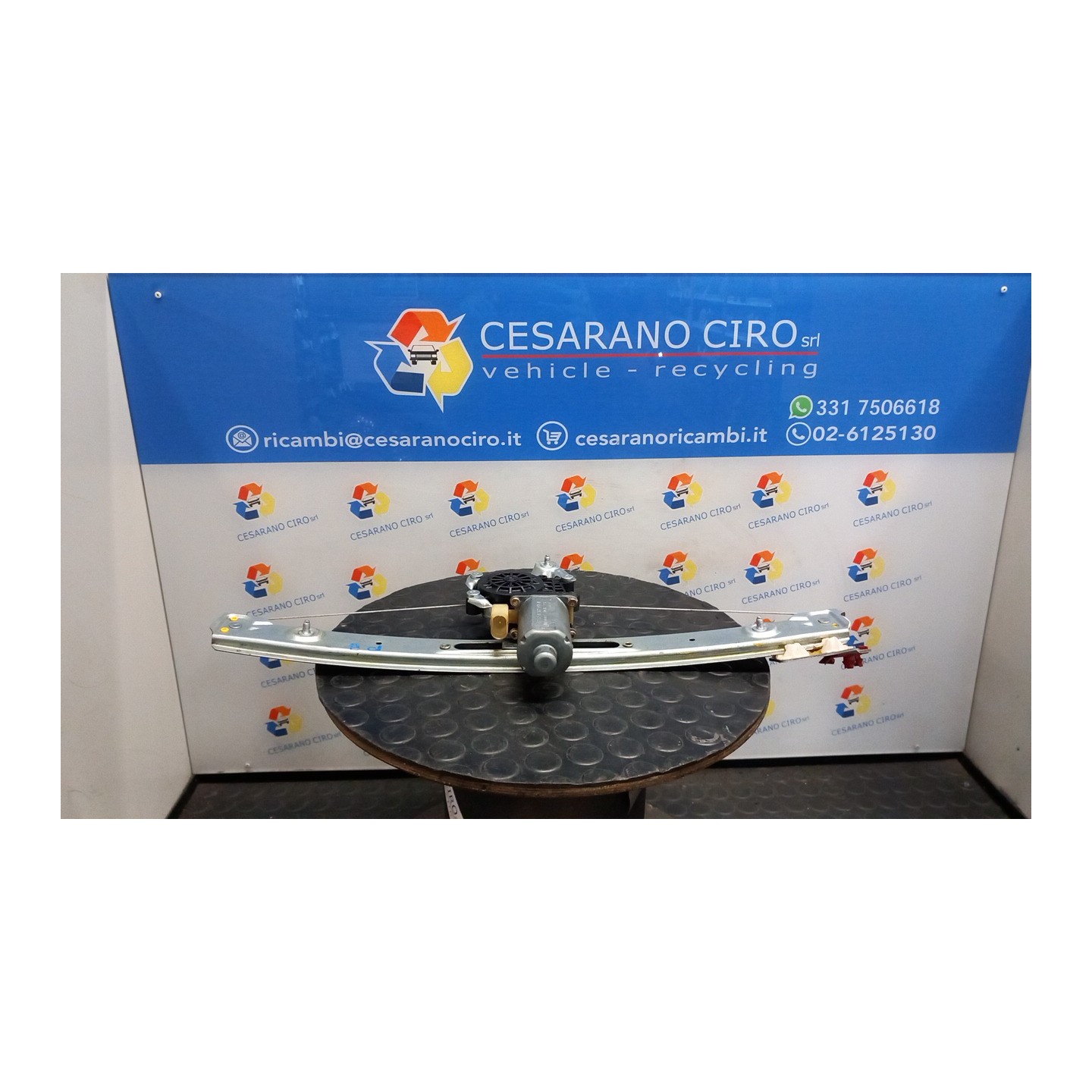 ALZACRISTALLO ELETTR. PORTA POST. DX. 085 BMW SERIE 3 (E46) (09/01-09/05) 204D4 51358212100