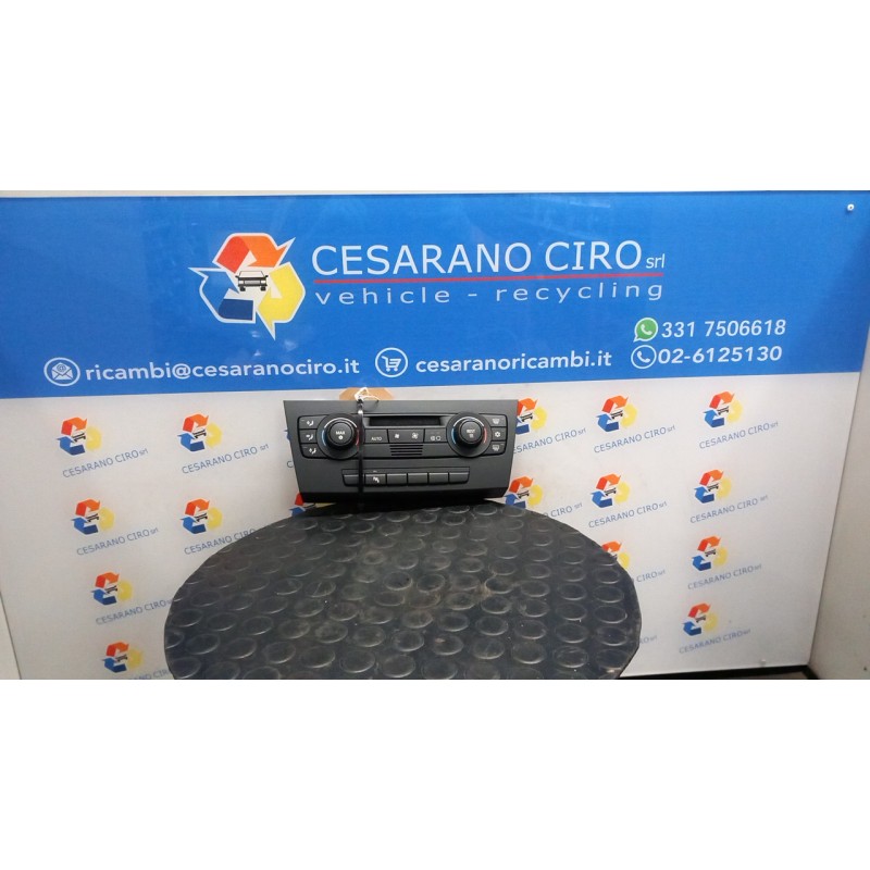 BLOCCO COMANDO CLIMATIZZAZIONE A/C AUTOMATICA, NERO 097 BMW X3 (E83) (09/03-09/06) 204D4 64113443981