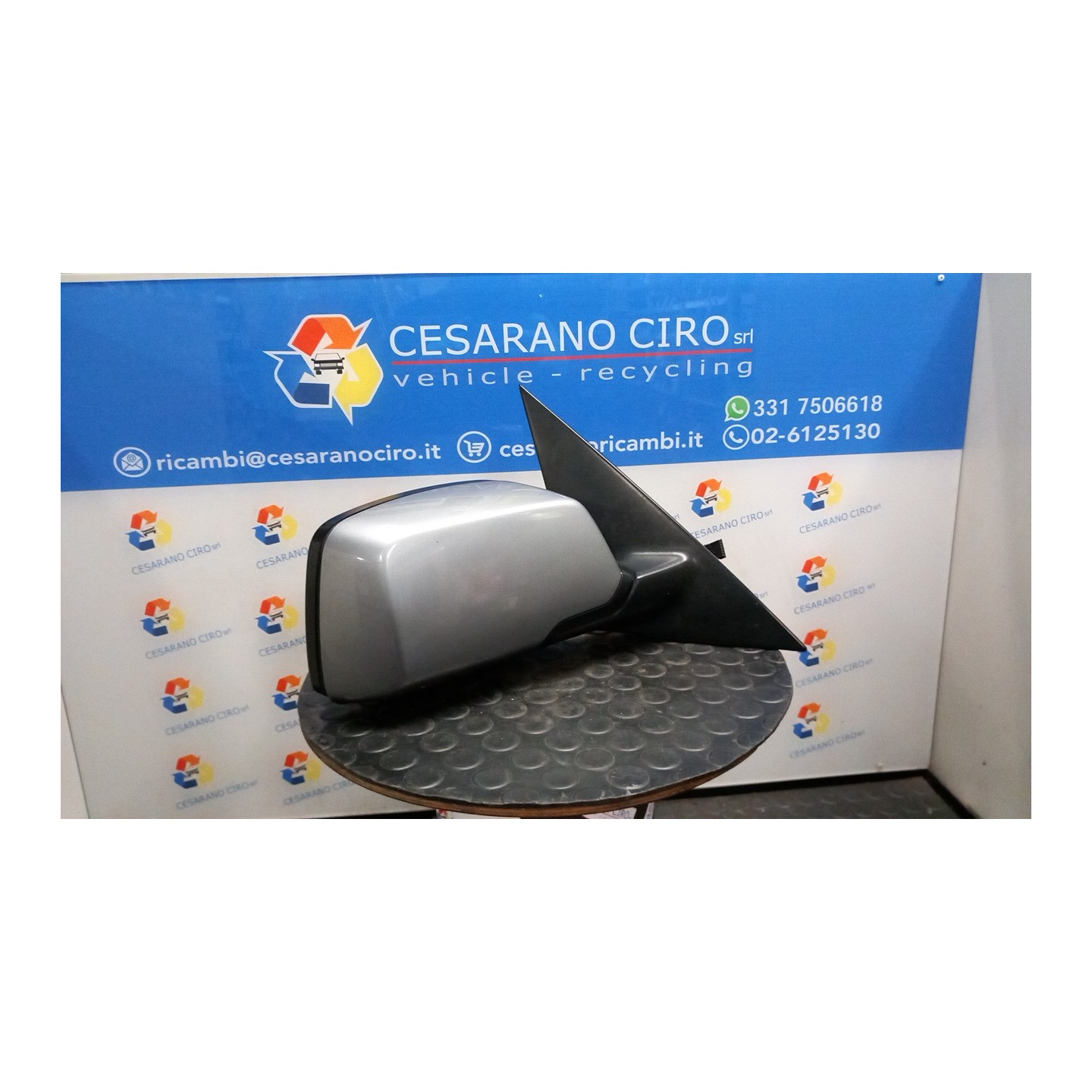 RETROVISORE EST. REGOLAZ. ELETTR. TERMICO DX. 104 BMW X3 (E83) (09/03-09/06) 204D4 51163449840