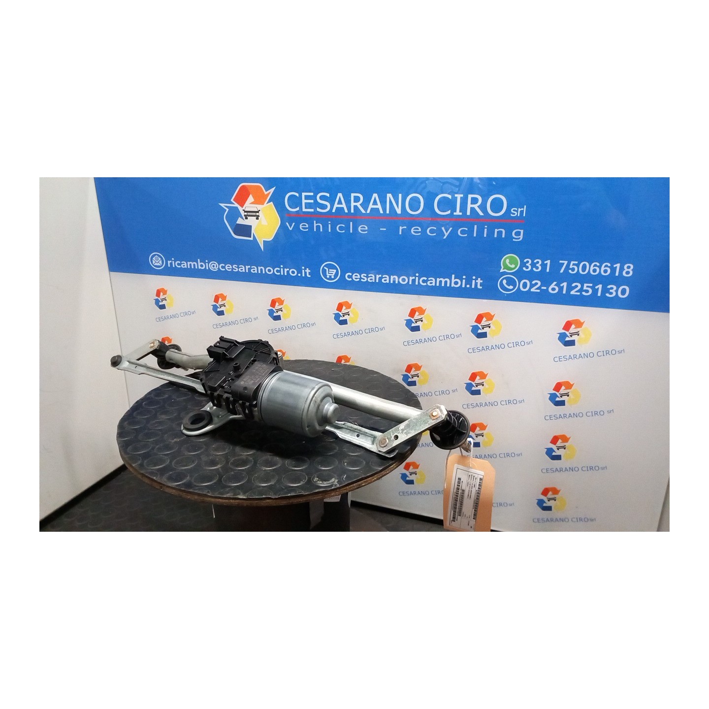 MECCANISMO TERGIPARABREZZA CON MOTORINO 105 BMW X3 (E83) (09/03-09/06) 204D4 61617051669