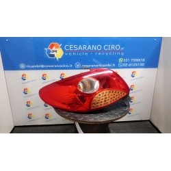 FANALE POST. SX. 108 PEUGEOT 206 PLUS (02/09-) HFX 6350GV