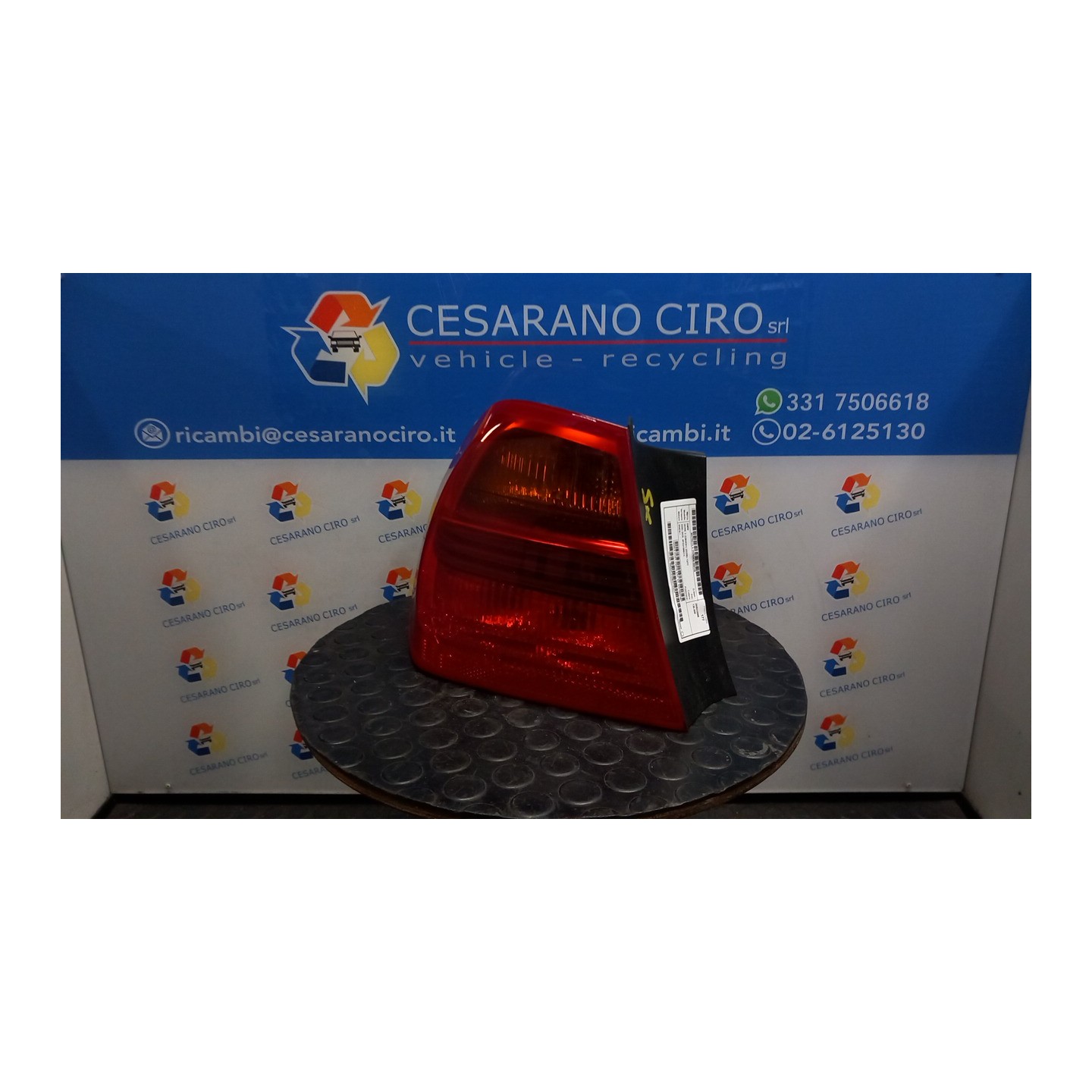 FANALE POST. PARTE EST. SX. 118 BMW SERIE 3 (E90/E91) (02/05-12/11 204D4 63216937457