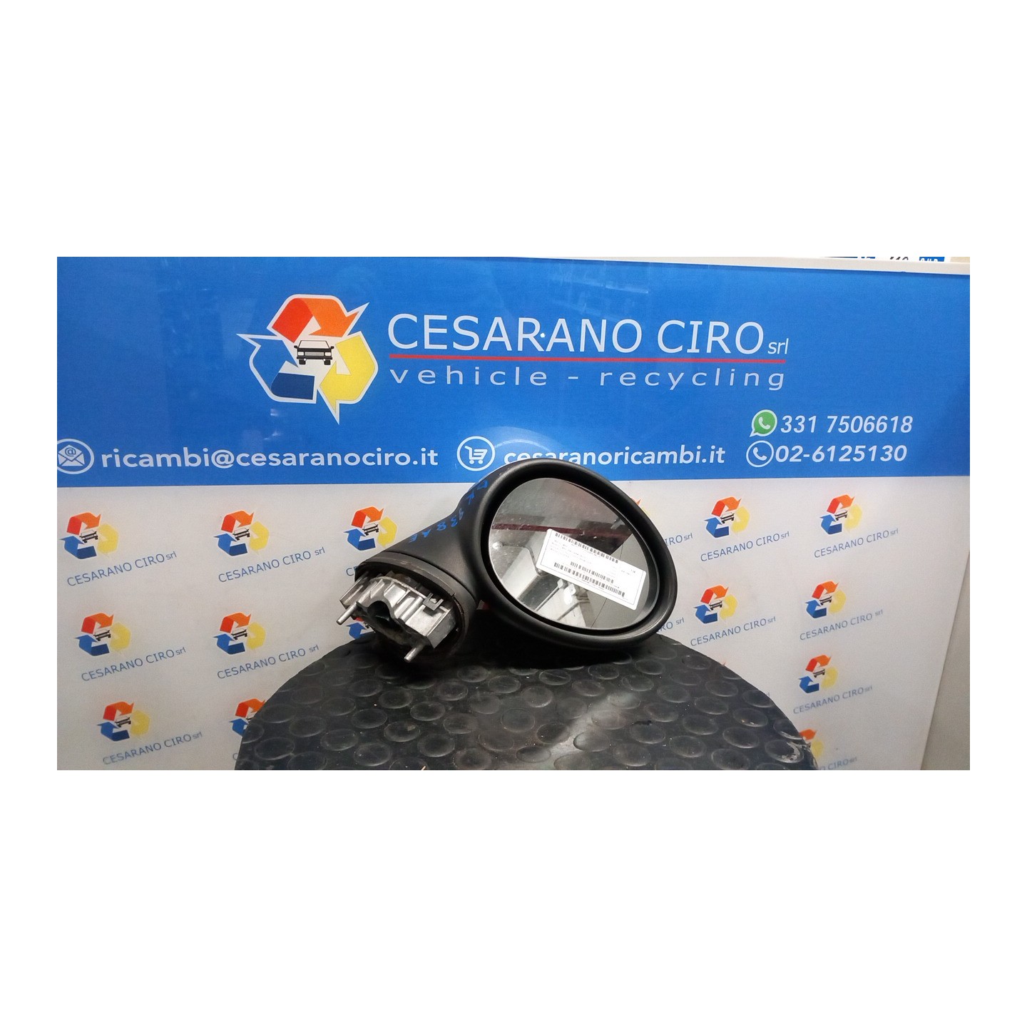 RETROVISORE EST. REGOLAZ. ELETTR. DX. 120 MINI MINI (R56) (08/06-08/10) N12B16A 51162755636