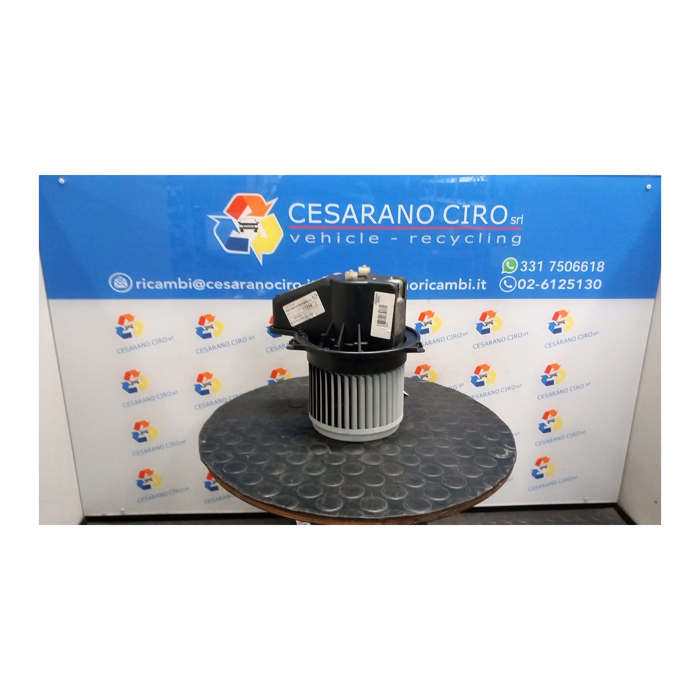 MOTORINO VENTILAZIONE ABITACOLO 124 LANCIA YPSILON (TK) (04/11-06/16) 169A4000 77366105