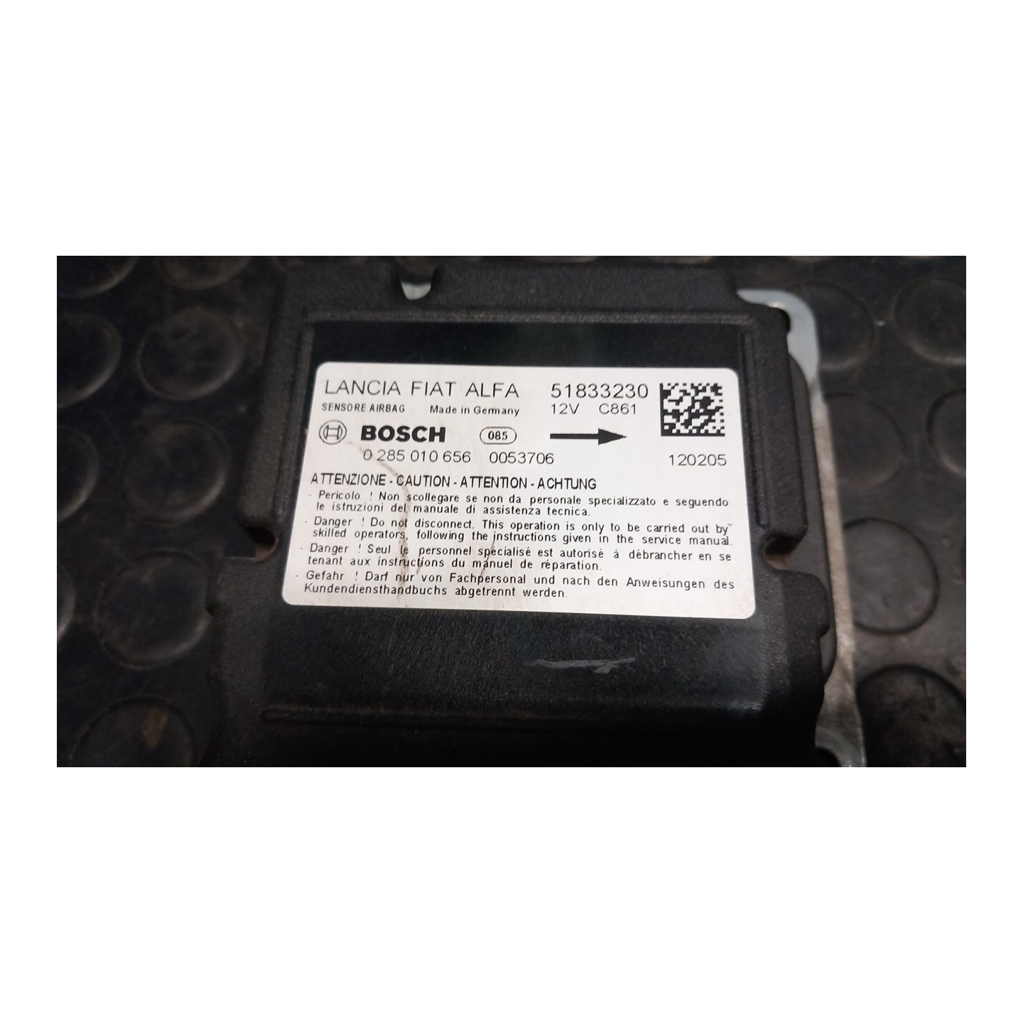 CENTRALINA COMANDO AIRBAG 131 LANCIA YPSILON (TK) (04/11-06/16) 169A4000 51833230