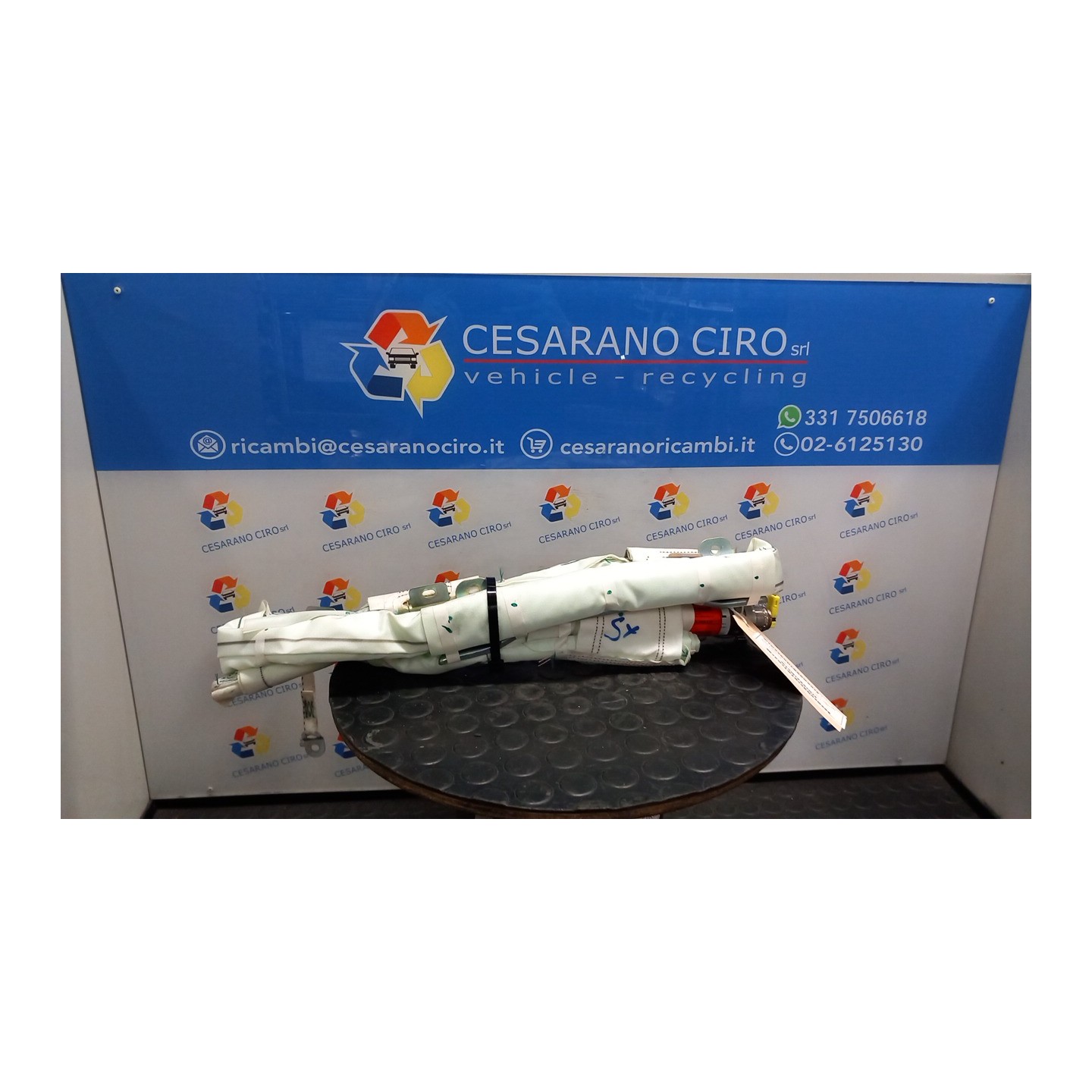DISPOSITIVO AIRBAG A TENDINA SX. 161 NISSAN MICRA (K13K) (09/10-) HR12 K85P11HA0A