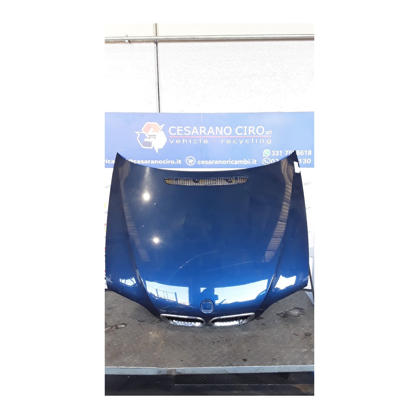 COFANO ANT. 168 BMW SERIE 3 (E46) (09/01-09/05) 204D4 41617042893