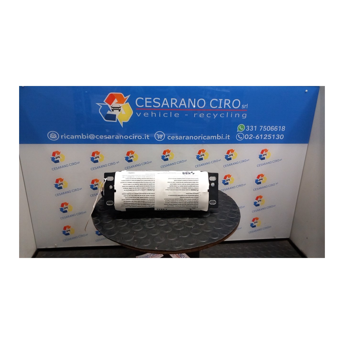 DISPOSITIVO AIRBAG LATO PASSEGGERO 191 LANCIA YPSILON (TK) (04/11-06/16) 169A4000 51906725