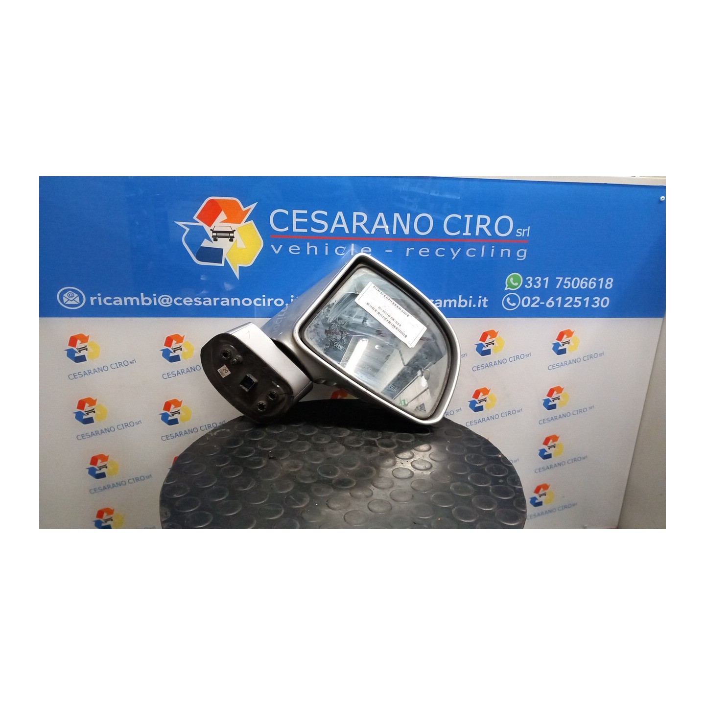 RETROVISORE EST. REGOLAZ. ELETTR. VE DX. 196 KIA CARENS 2A SERIE (11/06-) D4EA 876201D340