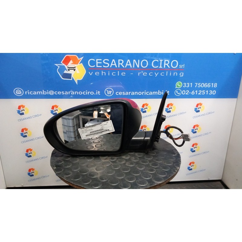 RETROVISORE EST. REGOLAZ. ELETTR. VISIA SX. 213 NISSAN QASHQAI (J10E/JJ10E) (02/07-12 HR16 96302BR72A